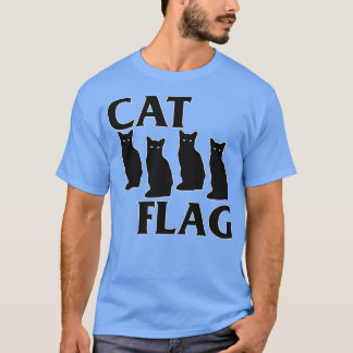 猫の旗 Tシャツ