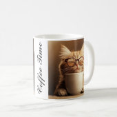猫の日々の楽しみ コーヒータイム マグカップ (正面右)