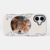 猫の日おめでとう! iPhone 16ケース (裏面横)