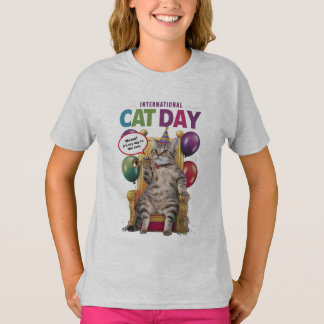猫の日の空間 Tシャツ