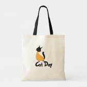 猫の日 ネコ ねこ トートバッグ (裏面)
