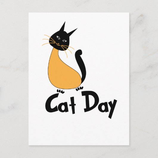 猫の日 ポストカード (正面)