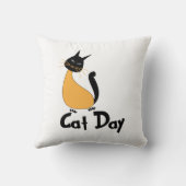 猫の日+猫 クッション (裏面)