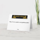 猫の明けましておめでとう2011年のベトナムの新年 シーズンカード (裏面)