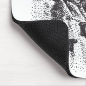 猫の昼寝が大好き マウスパッド (コーナー)