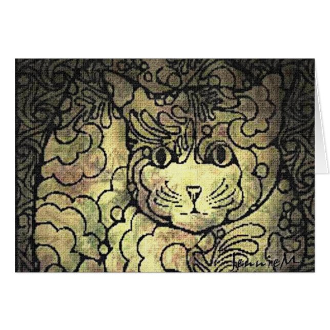 猫の昼寝 (正面横)