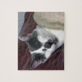 猫の昼寝 ジグソーパズル (縦)