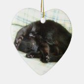 猫の昼寝 セラミックオーナメント (右)