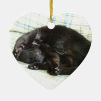 猫の昼寝 セラミックオーナメント
