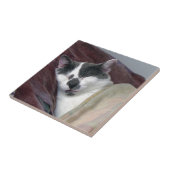 猫の昼寝 タイル (側面)