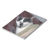猫の昼寝 ノートパッド (回転)
