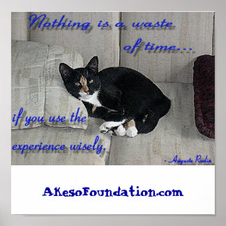 猫の昼寝 ポスター