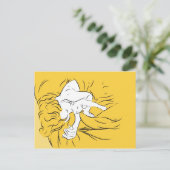 猫の昼寝 ポストカード (スタンド正面)