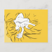 猫の昼寝 ポストカード (正面)