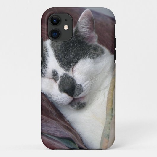 猫の昼寝 Case-Mate iPhoneケース (裏面)