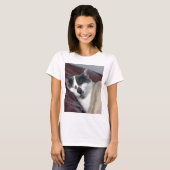 猫の昼寝 Tシャツ (正面フル)
