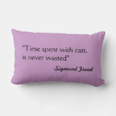 猫の時間 ランバークッション (裏面)