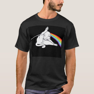 猫の暗黒面 Tシャツ