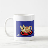 猫の暮らし コーヒーマグカップ (左)