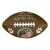 猫の最高のパパへカスタムEver Photo アメリカンフットボール (正面)