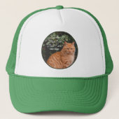 猫の最高のパパへカスタムEver Photo キャップ (正面)