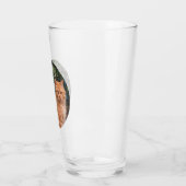 猫の最高のパパへカスタムEver Photo タンブラーグラス (左)