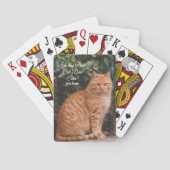 猫の最高のパパへカスタムEver Photo トランプ (裏面)