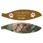 猫の最高のパパへカスタムEver Photo バスケットボール (パネル)