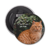 猫の最高のパパへカスタムEver Photo 栓抜き (正面)