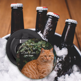猫の最高のパパへカスタムEver Photo 栓抜き