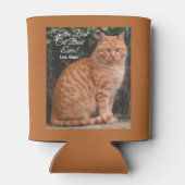 猫の最高のパパへカスタムEver Photo 缶クーラー (裏面)