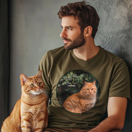 猫の最高のパパへカスタムEver Photo Tシャツ