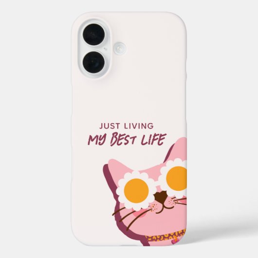 猫の最高の命 Case-Mate iPhoneケース (裏面)