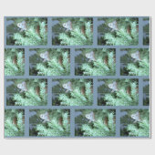 猫の木の包み紙 ラッピングペーパー (フラット)