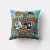 猫の木の命2 クッション (裏面)