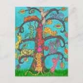 猫の木 ポストカード (正面)