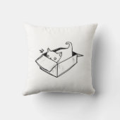 猫の枕 クッション (裏面)