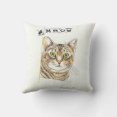 猫の枕 クッション (裏面)