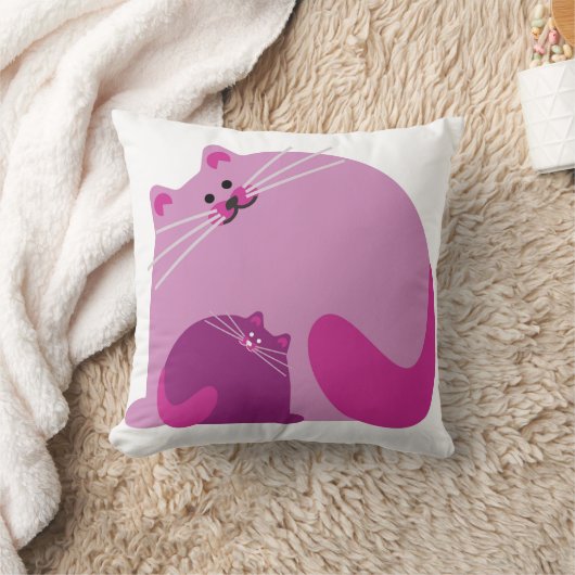 猫の枕 クッション (ブランケット)