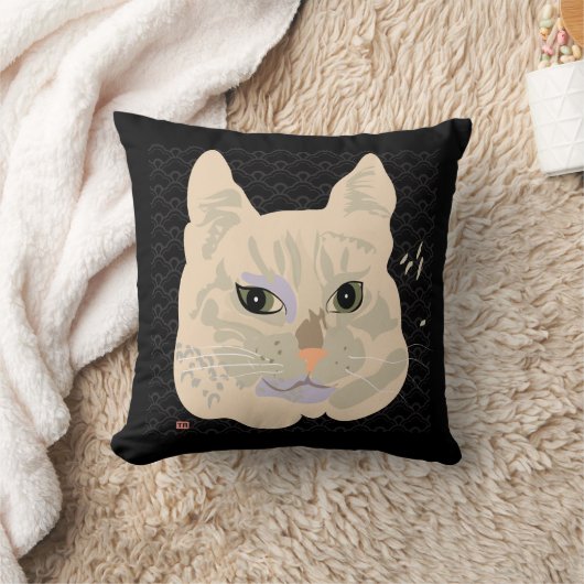 猫の枕 クッション (ブランケット)