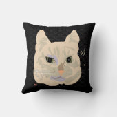 猫の枕 クッション (裏面)