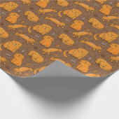 猫の柄 ラッピングペーパー (角)