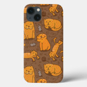 猫の柄 Case-Mate iPhoneケース (裏面)