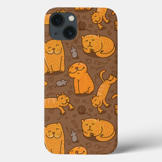 猫の柄 Case-Mate iPhoneケース (裏面)