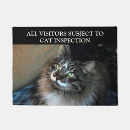 猫の検査が難しいZorroフォーマット ドアマット