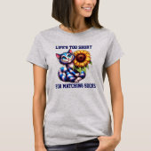 猫の楽しい短い人生 Tシャツ (正面)