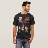 猫の楽団 Tシャツ (正面フル)
