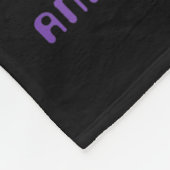 猫の次元へのポータル猫おもしろい子猫の恋人 フリースブランケット (角)