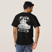 猫の正式な苦情 Tシャツ (裏面フル)