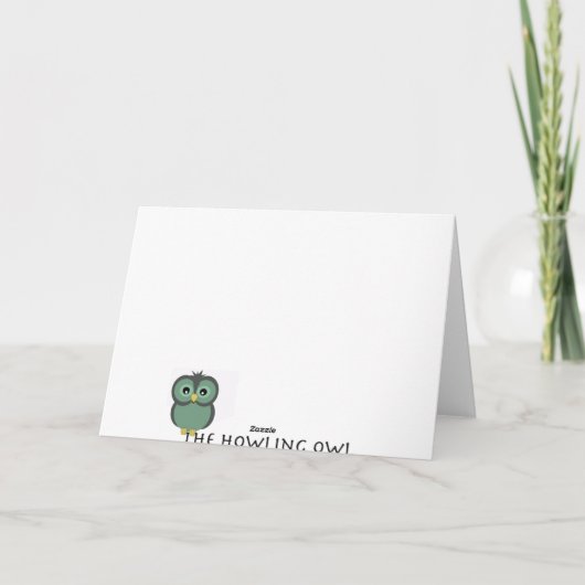 猫の死別カード カード (裏面)